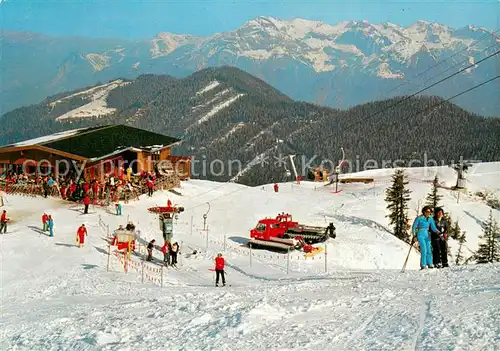 AK / Ansichtskarte Fuegen mit Bergstation und Rofangebirge Fuegen