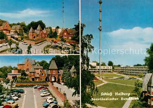 AK / Ansichtskarte Halberg_Schloss_Saarbruecken Saarlaendischer Rundfunk 