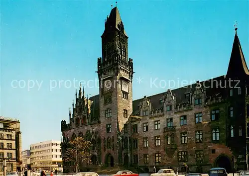 AK / Ansichtskarte Saarbruecken Rathaus Saarbruecken