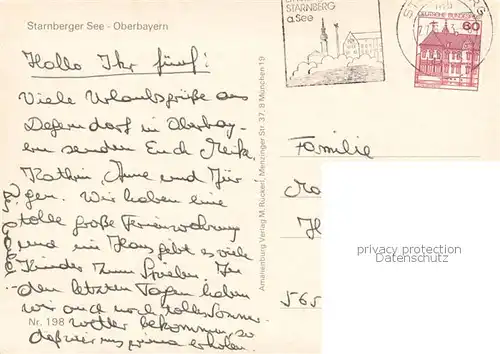 AK / Ansichtskarte Starnbergersee Teilansichten Drachenflieger Fahrgastschiff Starnbergersee
