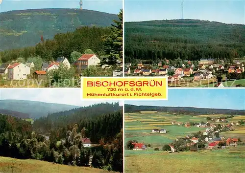 AK / Ansichtskarte Bischofsgruen Schneeberg Das Maintal Ochsenkopf OT Birnstengel Bischofsgruen