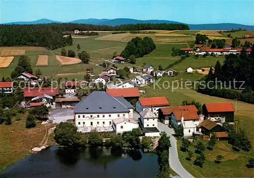 AK / Ansichtskarte Bierhuette_Niederbayern Romantik Hotel Bierhuette Fliegeraufnahme Bierhuette Niederbayern