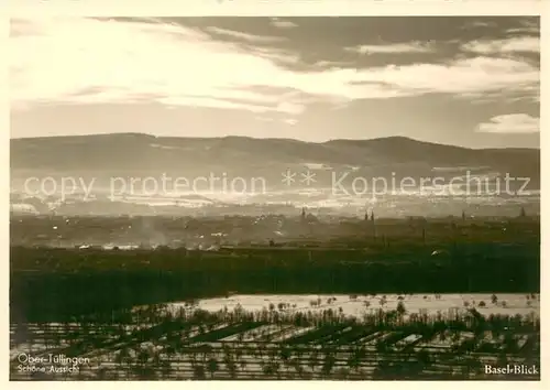 AK / Ansichtskarte Foto_Gutermann Ober Tuellingen Basel Blick Foto Gutermann