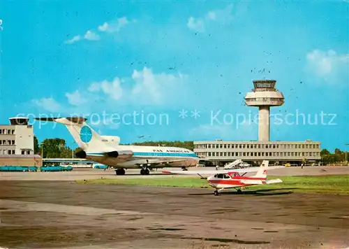 AK / Ansichtskarte Flughafen_Airport_Aeroporto Hannover Langenhagen Flughafen_Airport