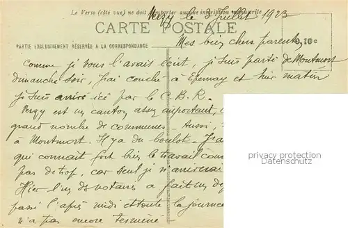 AK / Ansichtskarte Verzy Vue generale Verzy