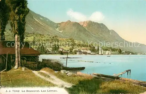AK / Ansichtskarte Bouveret_VS Uferpartie am Genfer See Bouveret VS