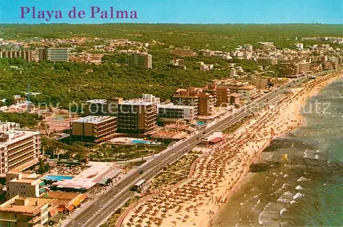 AK / Ansichtskarte Playa_de_Palma_Mallorca Fliegeraufnahme Playa_de_Palma_Mallorca