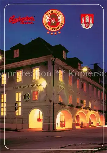 AK / Ansichtskarte Ceske_Budejovice_Budweis_CZ Hotel Maly Pivovar 