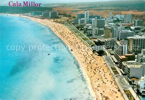 AK / Ansichtskarte Cala_Millor_Mallorca Fliegeraufnahme Cala_Millor_Mallorca