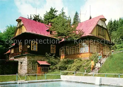 AK / Ansichtskarte Radhostske_Beskydy_PL Hotel Skalikova louka  