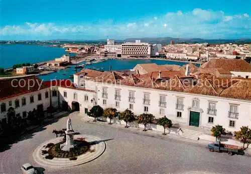 AK / Ansichtskarte Faro_Portugal Vista parcial tirada da Se 