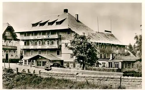 AK / Ansichtskarte Altglashuetten Hotel Hirschen Altglashuetten