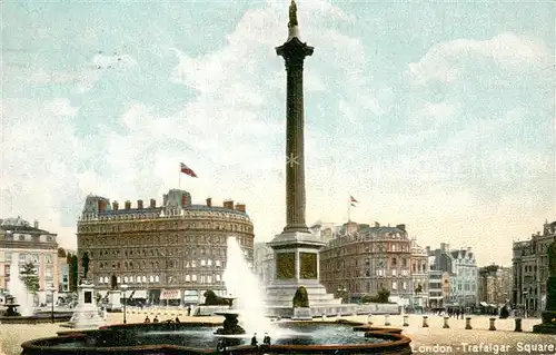 AK / Ansichtskarte London__UK Trafalgar Square 