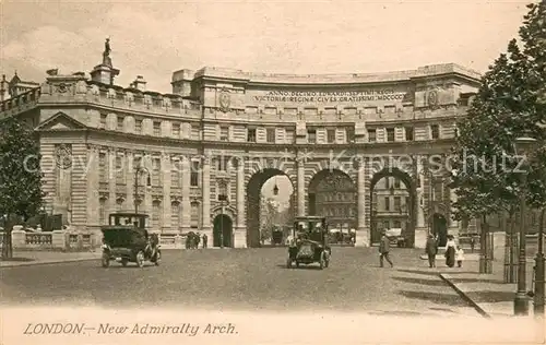 AK / Ansichtskarte London__UK Admirally Arch 