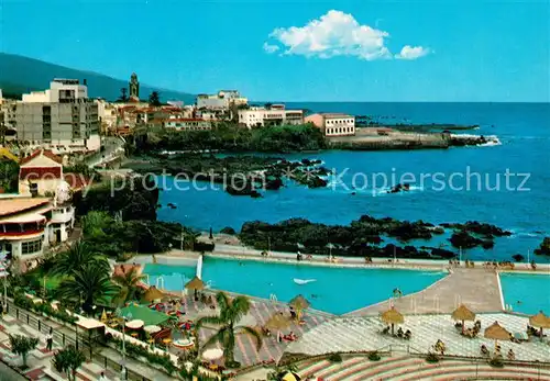 AK / Ansichtskarte Puerto de la Cruz_Tenerife_ES Schwimmbad San Telmo 