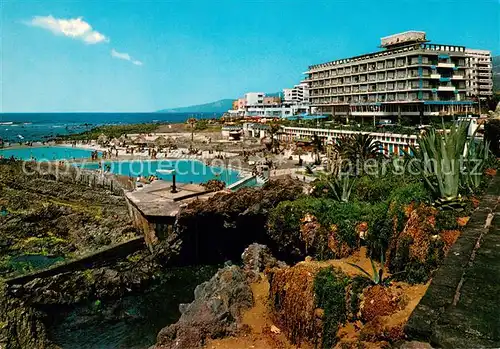 AK / Ansichtskarte Puerto de la Cruz_Tenerife_ES Hotel Valle Mar u. Schwimmbad San Telmo 