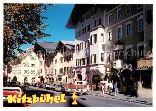 AK / Ansichtskarte Kitzbuehel_Tirol Partie in der Stadt Kitzbuehel Tirol