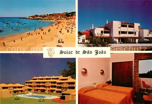 AK / Ansichtskarte Albufeira_PT Solar de Sao Joao Strand 