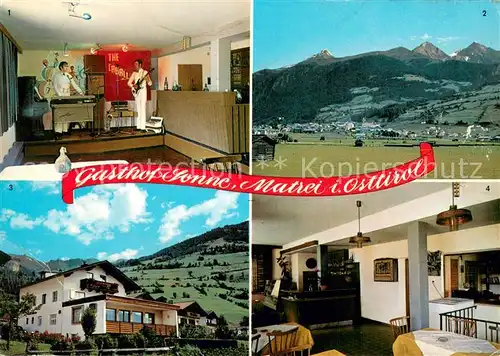 AK / Ansichtskarte Matrei_Osttirol Gasthof Sonne Teilansichten Matrei_Osttirol