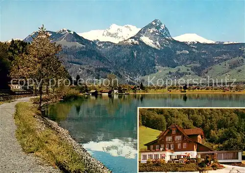 AK / Ansichtskarte Sachseln_OW Land Gasthof Zollhaus am Sarnersee Sachseln OW