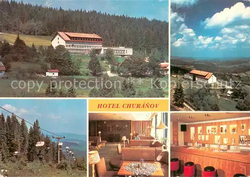 AK / Ansichtskarte Zadov_Stachy_CZ Hotel Churanov 