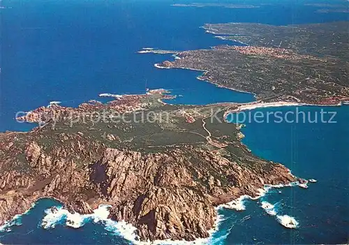 AK / Ansichtskarte Capo_Testa_Gallura_Sardinien_Italien Fliegeraufnahme Panorama 