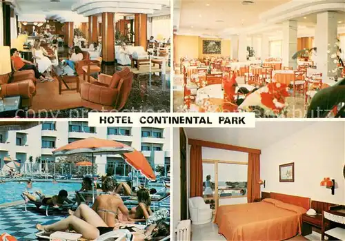 AK / Ansichtskarte Muro_Mallorca Hotel Continental Park Teilansichten Muro Mallorca