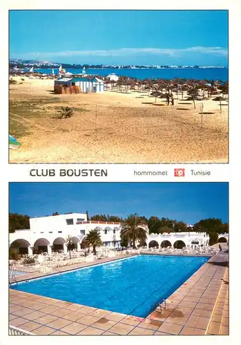 AK / Ansichtskarte Hammamet Club Bousten Strand Pool Hammamet