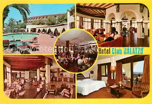 AK / Ansichtskarte Paguera_Mallorca_Islas_Baleares_ES Hotel Club Galatzo Teilansichten 