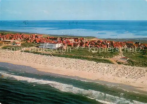 AK / Ansichtskarte Insel_Juist Fliegeraufnahme Insel_Juist