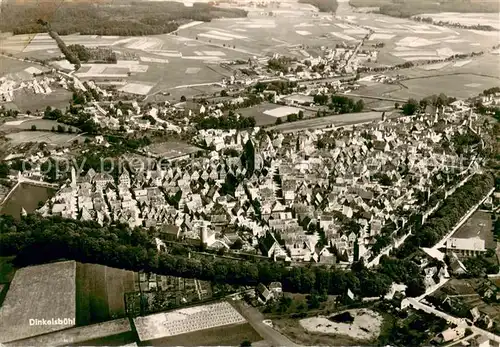 AK / Ansichtskarte Dinkelsbuehl Fliegeraufnahme Dinkelsbuehl