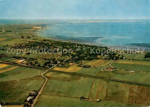 AK / Ansichtskarte Keitum_Sylt Fliegeraufnahme Keitum Sylt