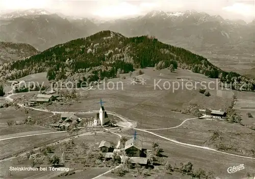 AK / Ansichtskarte Toerwang Steinkirchen Fliegeraufnahme Toerwang