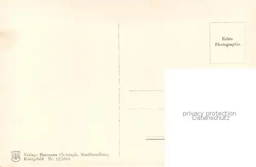 AK / Ansichtskarte Koenigsfeld_Schwarzwald Sanatorium Luisenruhe Hoehenluftkurort Koenigsfeld Schwarzwald