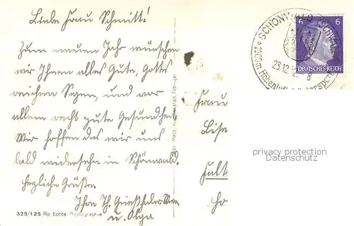 AK / Ansichtskarte Schoenwald_Schwarzwald Ortsansicht mit Kirche Hoehenluftkurort im Winter Schoenwald Schwarzwald