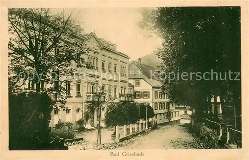 AK / Ansichtskarte Bad_Griesbach_Schwarzwald  Motiv Innenstadt Bad_Griesbach