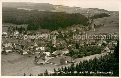 AK / Ansichtskarte Lenzkirch Panorama Blick ins Tal Luftkurort im Schwarzwald Lenzkirch