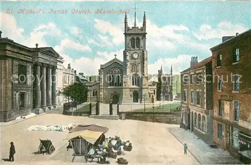 AK / Ansichtskarte Macclesfield__Cheshire_UK St Michaels Parish Church 