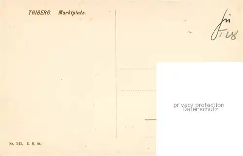 AK / Ansichtskarte Triberg Marktplatz Triberg