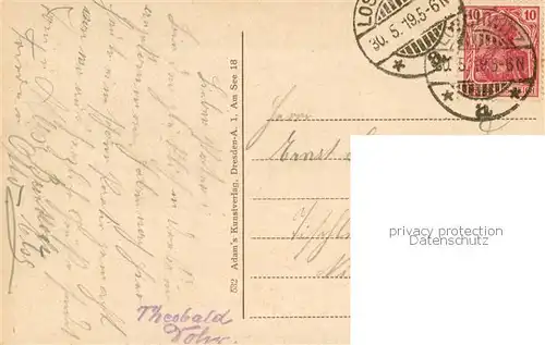 AK / Ansichtskarte Loschwitz Schwebebahn Loschwitz