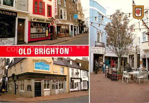 AK / Ansichtskarte Brighton__East_Sussex_UK Old Brighton Teilansichten 