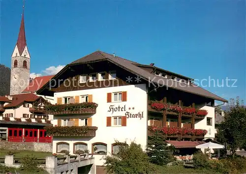 AK / Ansichtskarte Pfalzen_Bruneck Hotel Starkl Aussenansicht Pfalzen Bruneck