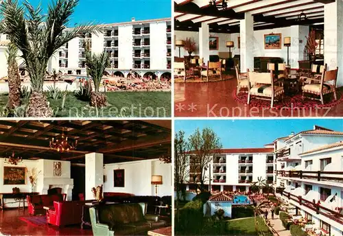 AK / Ansichtskarte Torremolinos_ES Hotel don Pedro Teilansichten 