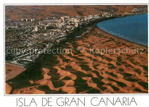 AK / Ansichtskarte Gran_Canaria_ES Fliegeraufnahme Panorama 