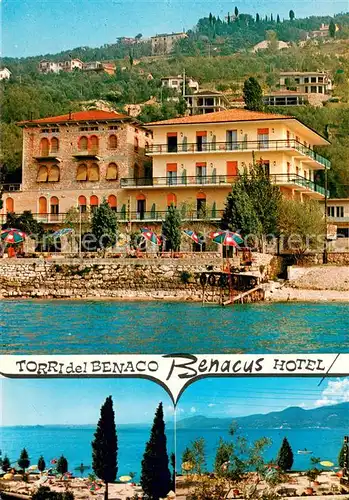 AK / Ansichtskarte Torri_del_Benaco_IT Benacus Hotel Aussenansicht 