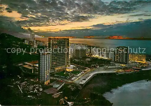 AK / Ansichtskarte Puerto de la Cruz_Tenerife_ES Teilansicht bei Nacht 