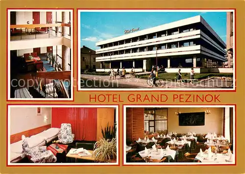 AK / Ansichtskarte Pezinok_Boesing_Slovakia Hotel Grand Pezinok 