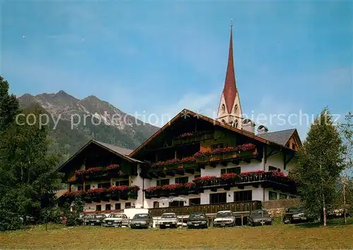 AK / Ansichtskarte Vals_Suedtirol Hotel Huber Aussenansicht Vals Suedtirol