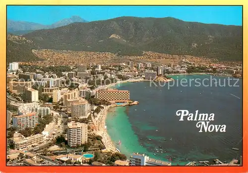 AK / Ansichtskarte Palma_Nova_Mallorca Fliegeraufnahme Panorama Palma_Nova_Mallorca