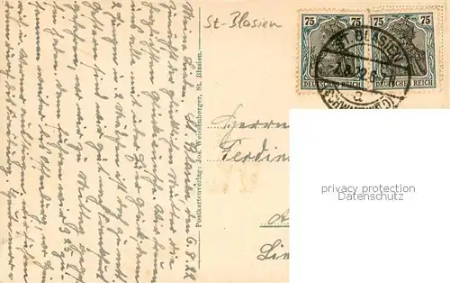 AK / Ansichtskarte St_Blasien Kurort im Schwarzwald St_Blasien